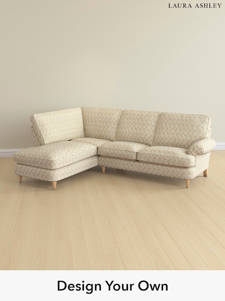 Filton Leaves/Natural Beaumaris By Laura Ashley (E73921) | £2,550