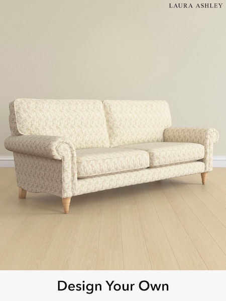 Filton Leaves/Natural Kingston By Laura Ashley (E73923) | £1,575