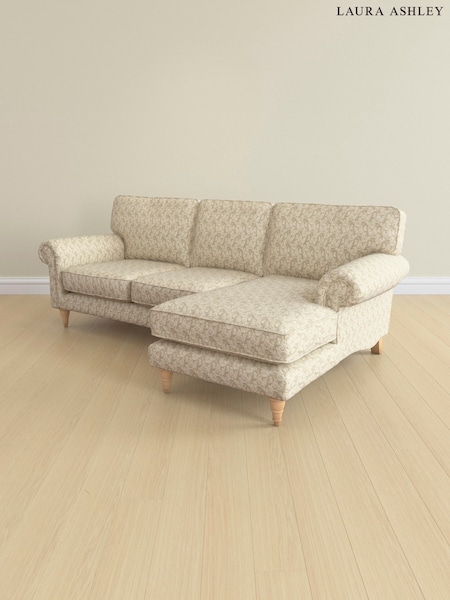 Filton Leaves/Natural Kingston By Laura Ashley (E73923) | £2,325