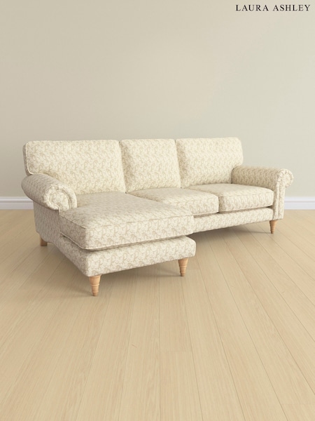 Filton Leaves/Natural Kingston By Laura Ashley (E73923) | £2,325