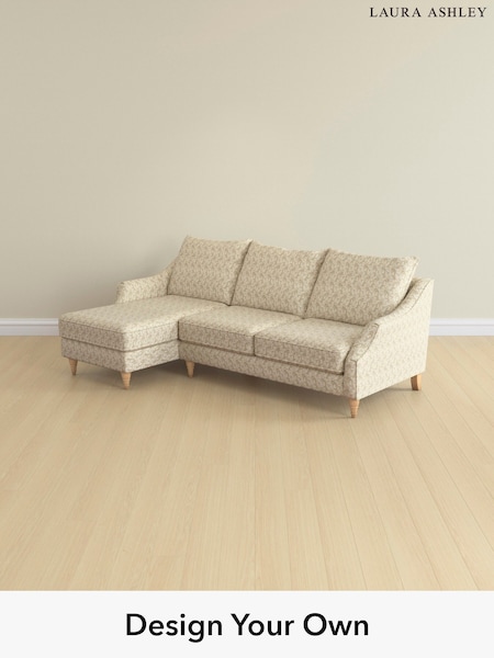 Filton Leaves/Natural Beverley By Laura Ashley (E73924) | £2,375
