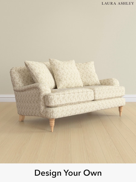 Filton Leaves/Natural Lynden Scatter Back By Laura Ashley (E73928) | £1,425