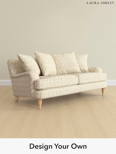 Filton Leaves/Natural Lynden Scatter Back By Laura Ashley (E73928) | £1,525
