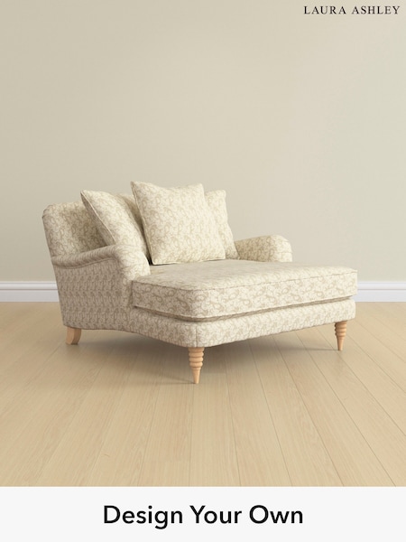 Filton Leaves/Natural Lynden Scatter Back By Laura Ashley (E73928) | £1,325