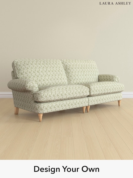 Filton Leaves/Olive Green Beaumaris By Laura Ashley (E73935) | £1,675