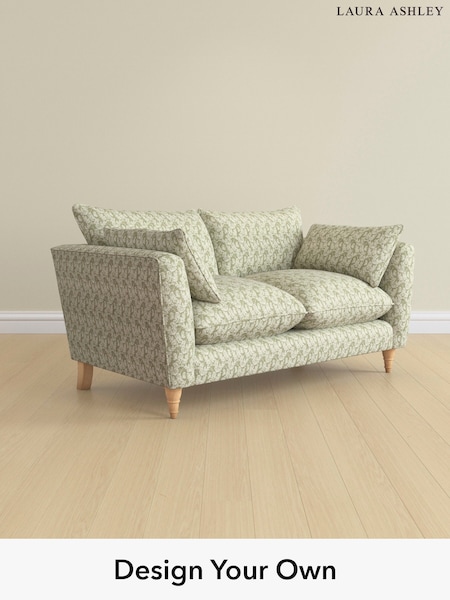Filton Leaves/Olive Green Casterton By Laura Ashley (E73940) | £1,375