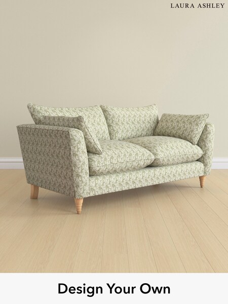 Filton Leaves/Olive Green Casterton By Laura Ashley (E73940) | £1,475