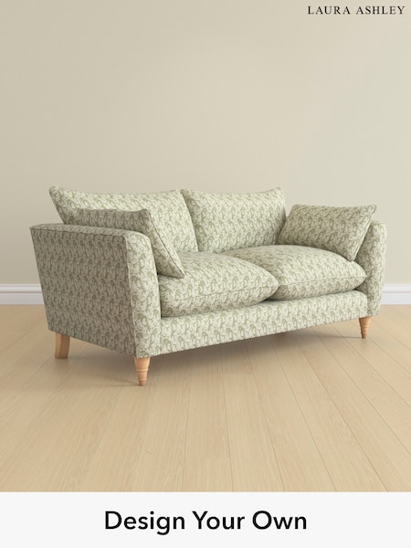 Filton Leaves/Olive Green Casterton By Laura Ashley (E73940) | £1,475