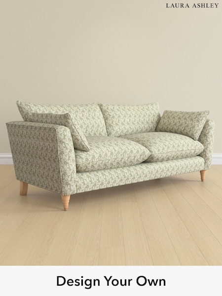 Filton Leaves/Olive Green Casterton By Laura Ashley (E73940) | £1,575