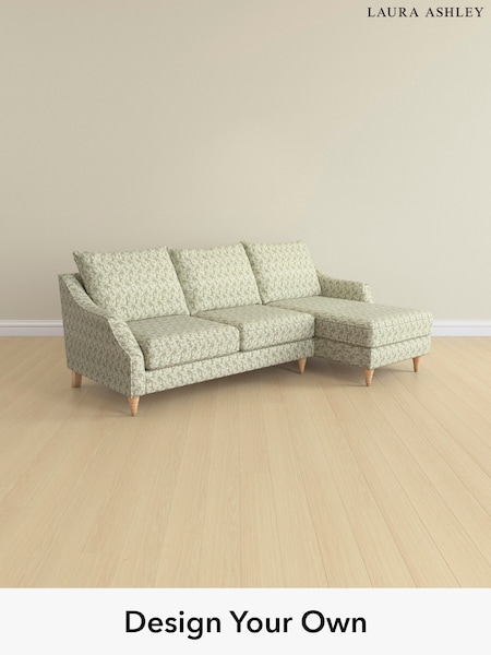 Filton Leaves/Olive Green Beverley By Laura Ashley (E73945) | £2,375