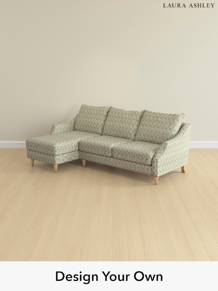 Filton Leaves/Olive Green Beverley By Laura Ashley (E73945) | £2,375
