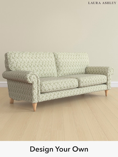 Filton Leaves/Olive Green Kingston By Laura Ashley (E73947) | £1,575