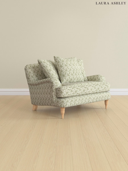 Filton Leaves/Olive Green Lynden Scatter Back By Laura Ashley (E73951) | £1,175