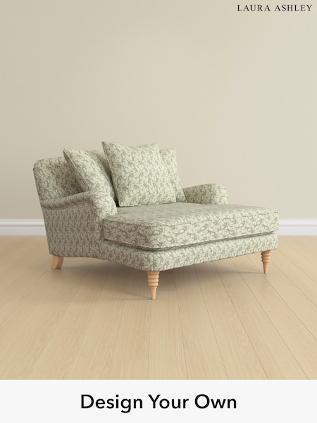 Filton Leaves/Olive Green Lynden Scatter Back By Laura Ashley (E73951) | £1,325
