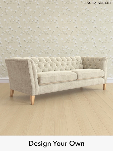 Nantmor/Truffle Natural Chatsworth Button Back By Laura Ashley (E73958) | £1,550