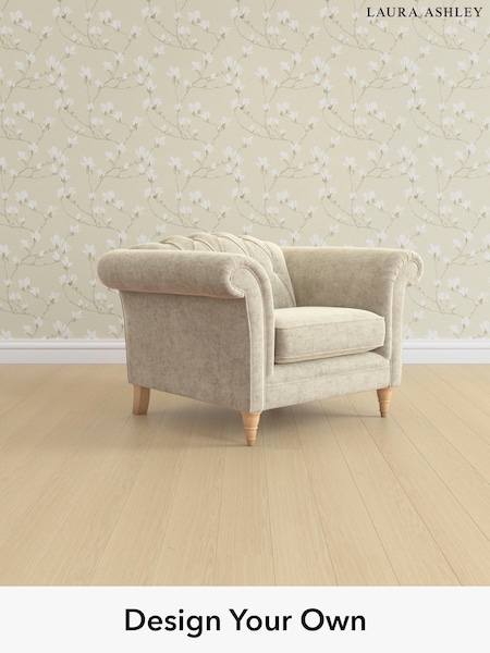 Nantmor/Truffle Natural Gloucester Button Back By Laura Ashley (E73965) | £900