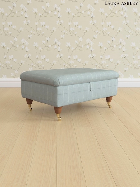Carolyn Check/Duck Egg Beverley By Laura Ashley (E74000) | £575