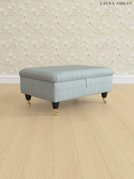 Carolyn Check/Duck Egg Beverley By Laura Ashley (E74000) | £575