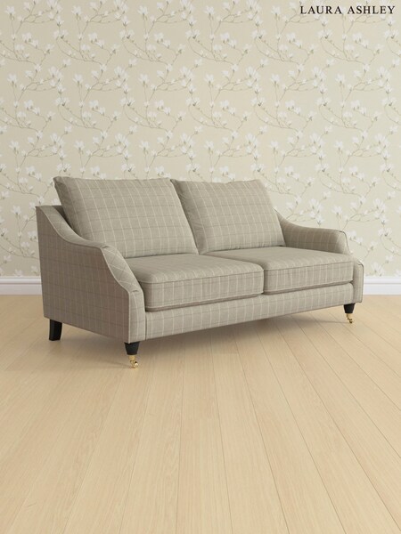 Carolyn Check/Hazelnut Natural Beverley By Laura Ashley (E74001) | £1,500