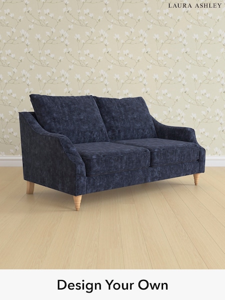 Kingsley Velvet/Midnight Navy Beverley By Laura Ashley (E74017) | £1,400