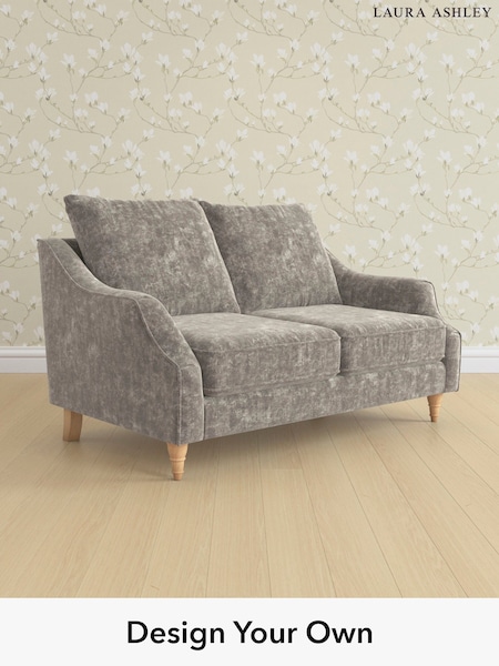 Kingsley Velvet/Pale French Grey Beverley By Laura Ashley (E74020) | £1,300