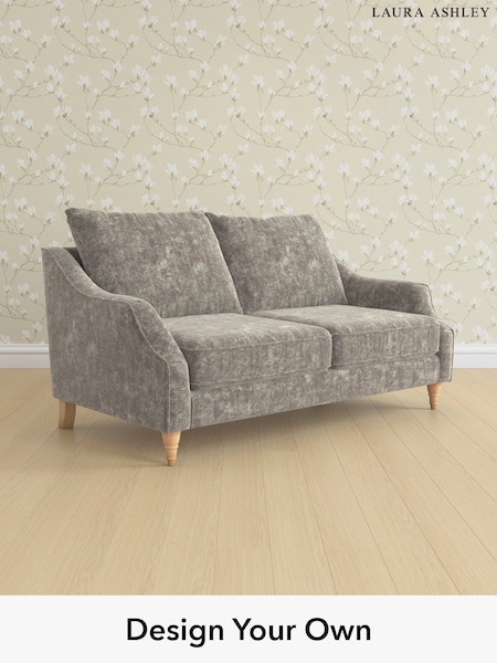 Kingsley Velvet/Pale French Grey Beverley By Laura Ashley (E74020) | £1,400