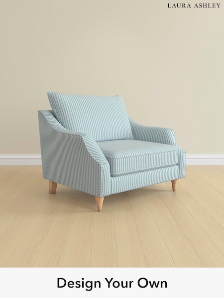 Lyme Regis/Seaspray Blue Beverley By Laura Ashley (E74024) | £1,100