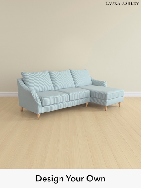 Lyme Regis/Seaspray Blue Beverley By Laura Ashley (E74024) | £2,375