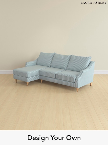 Lyme Regis/Seaspray Blue Beverley By Laura Ashley (E74024) | £2,375