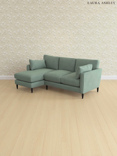 Ailsworth/Dark Duck Egg Radcliffe By Laura Ashley (E74054) | £2,475