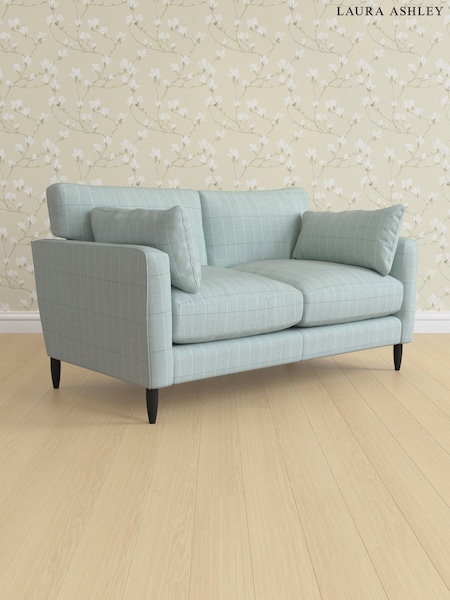 Carolyn Check/Duck Egg Radcliffe By Laura Ashley (E74070) | £1,550