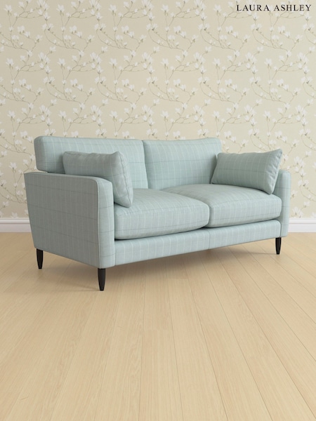 Carolyn Check/Duck Egg Radcliffe By Laura Ashley (E74070) | £1,650