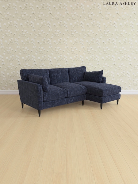 Kingsley Velvet/Midnight Navy Radcliffe By Laura Ashley (E74085) | £2,575