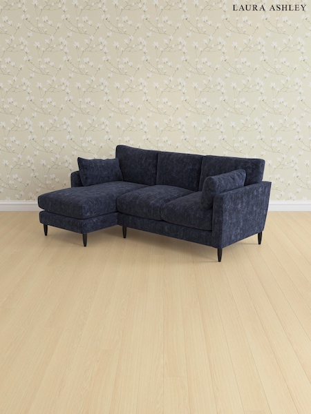 Kingsley Velvet/Midnight Navy Radcliffe By Laura Ashley (E74085) | £2,575