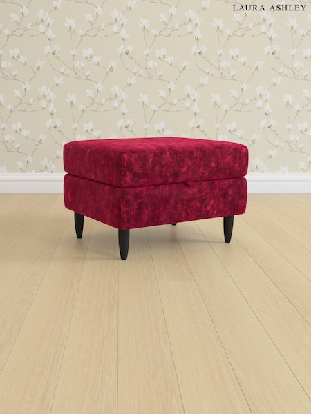 Kingsley Velvet/Cranberry Red Radcliffe By Laura Ashley (E74086) | £500