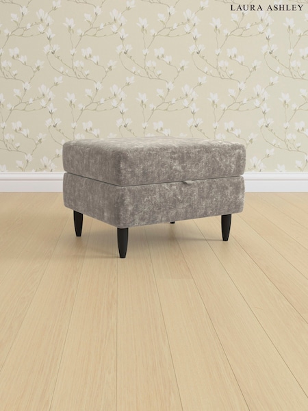 Kingsley Velvet/Pale French Grey Radcliffe By Laura Ashley (E74088) | £500