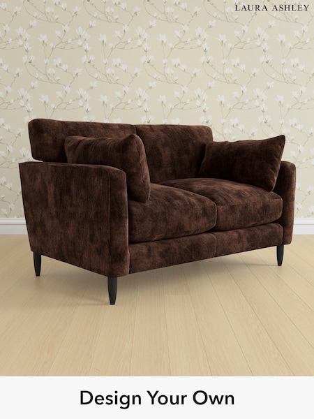 Kingsley Velvet/Chestnut Brown Radcliffe By Laura Ashley (E74089) | £1,450