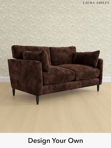 Kingsley Velvet/Chestnut Brown Radcliffe By Laura Ashley (E74089) | £1,550