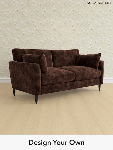 Kingsley Velvet/Chestnut Brown Radcliffe By Laura Ashley (E74089) | £1,650