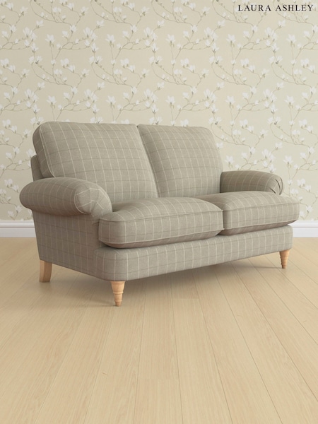 Carolyn Check/Hazelnut Natural Beaumaris By Laura Ashley (E74125) | £1,300