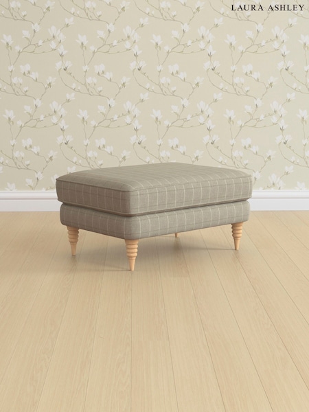 Carolyn Check/Hazelnut Natural Lynden Scatter Back By Laura Ashley (E74127) | £575