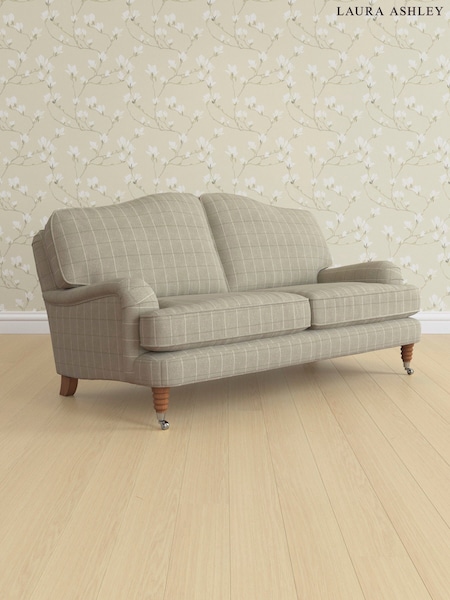 Carolyn Check/Hazelnut Natural Lynden Scatter Back By Laura Ashley (E74127) | £1,450