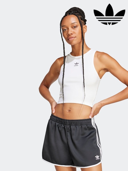 adidas Originals White Essentials Vest Top (E74647) | £23