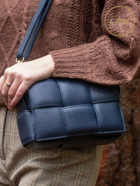 LRM Goods Personalised Lucia Woven Cross-Body Bag (E75054) | £102