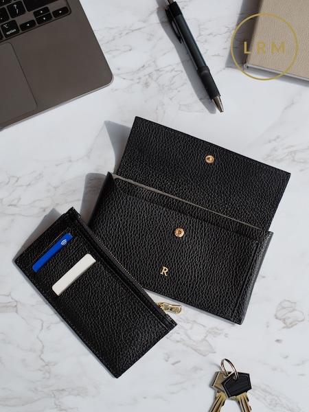 LRM Goods Lady Personalised Leather Wallet (E75071) | £65