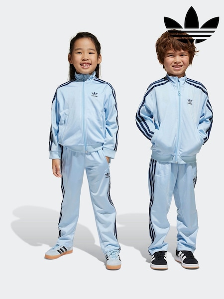 adidas originals Blue Adicolor Firebird Tracksuit (E75144) | £45