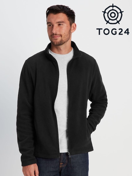 Tog 24 Black Mens Revive Fleece Black Jacket (E75256) | £30