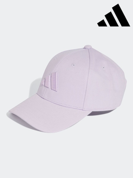 adidas Purple Tonal Baseball 100% Cotton Hat (E75286) | £23