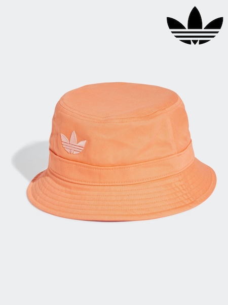adidas Originals Orange Trefoil 100% Cotton Bucket Bag (E75309) | £23