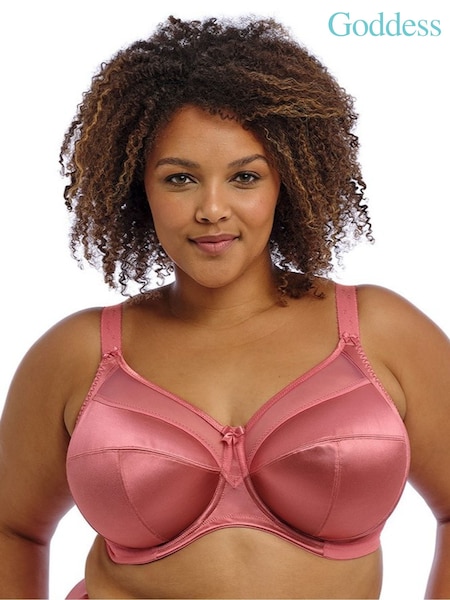 Goddess Pink Kiera Underwire Bra (E75355) | £39